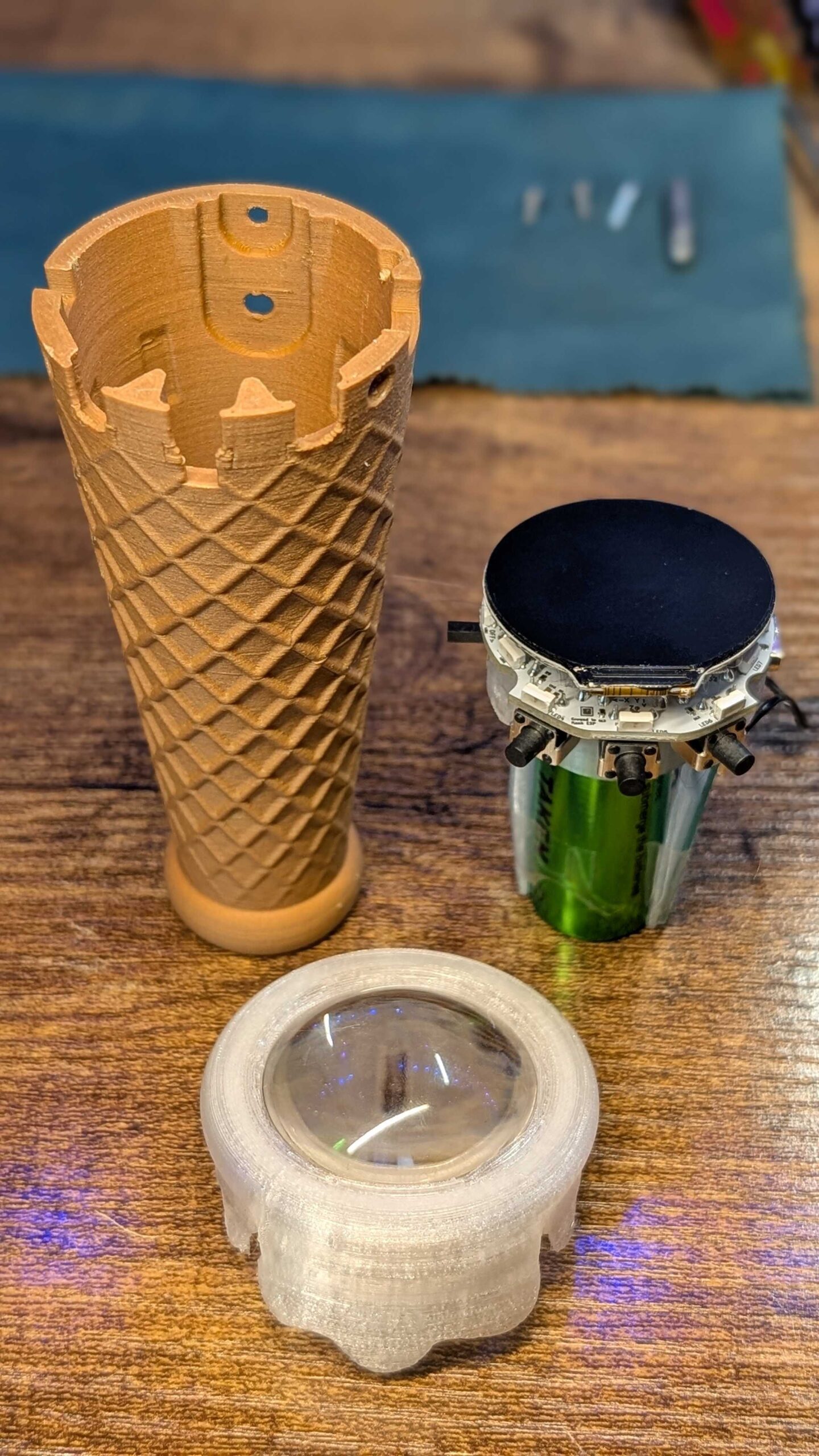 Ice cream cone shell, empty