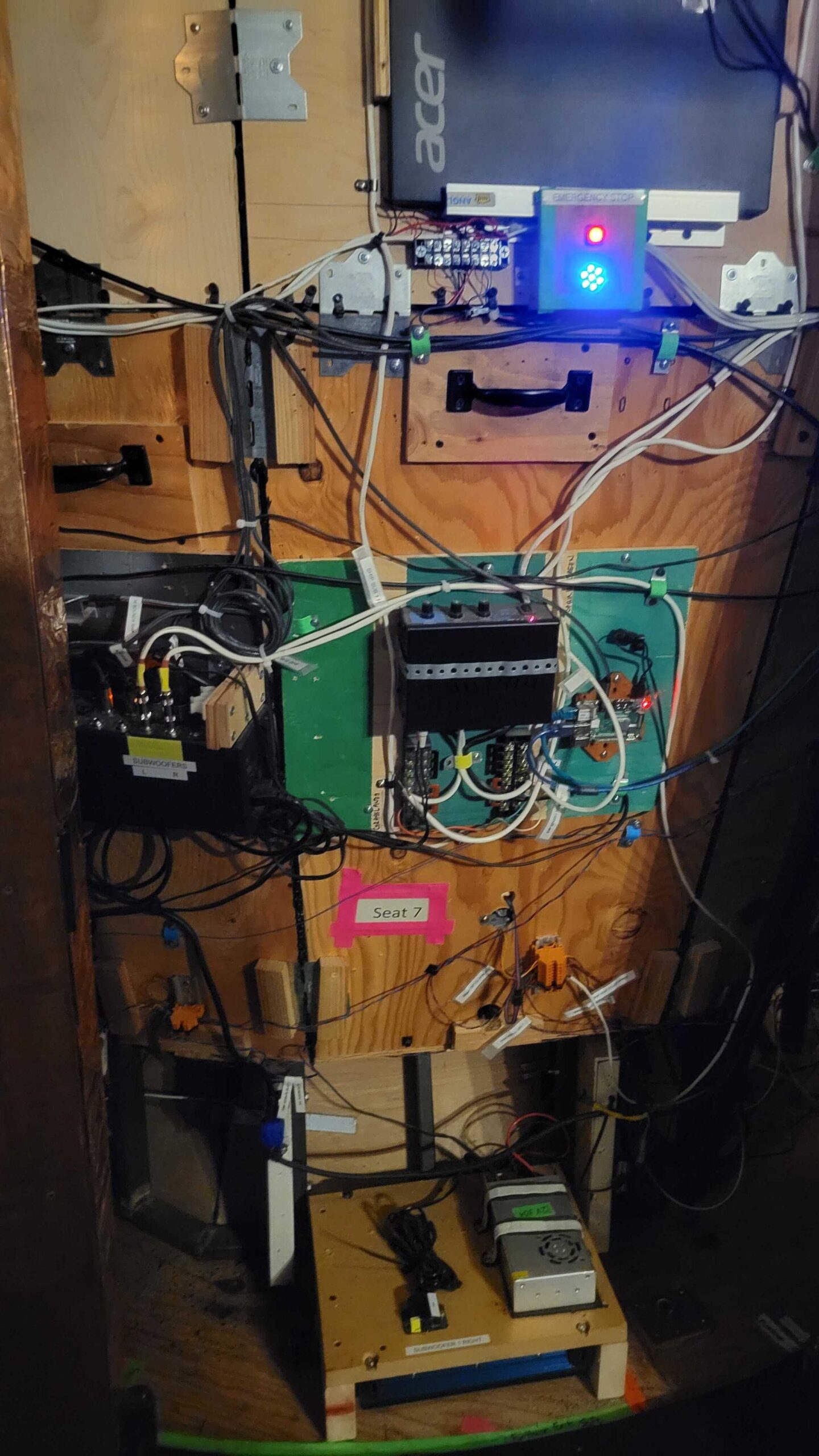 Ship external wiring and components 2