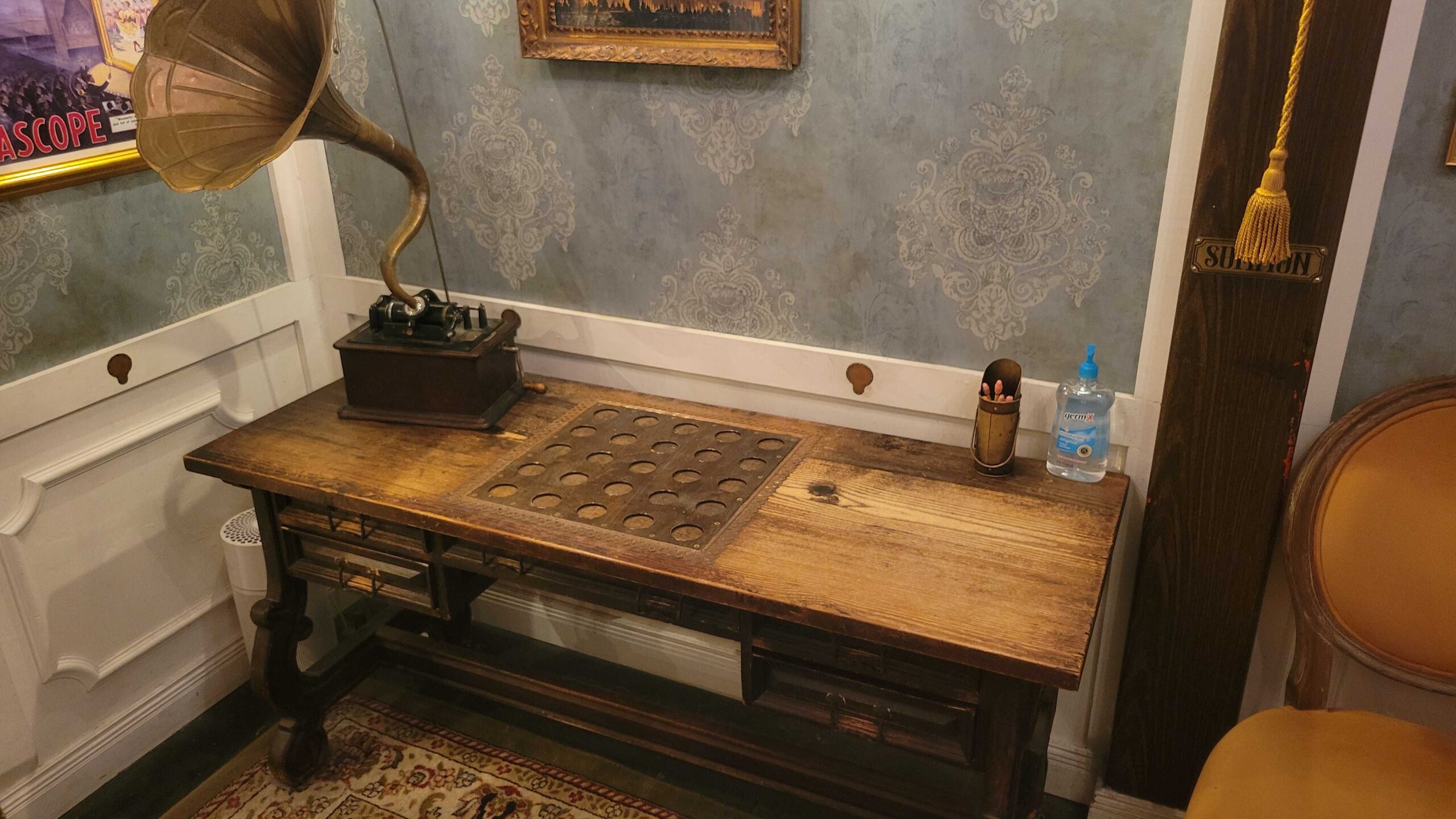 Edison's parlor — the RFID and capacitive touch puzzle desk
