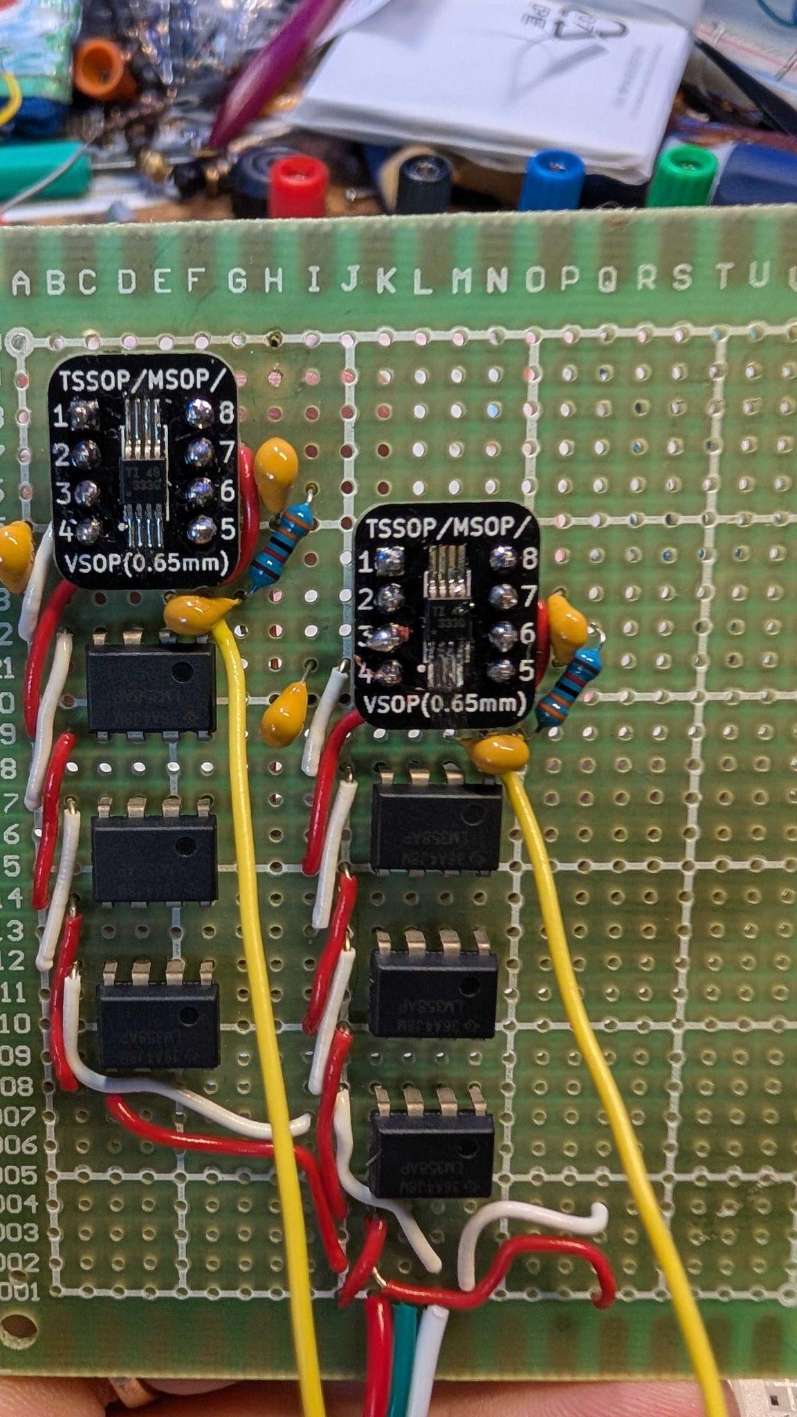 Soldered board not yet working